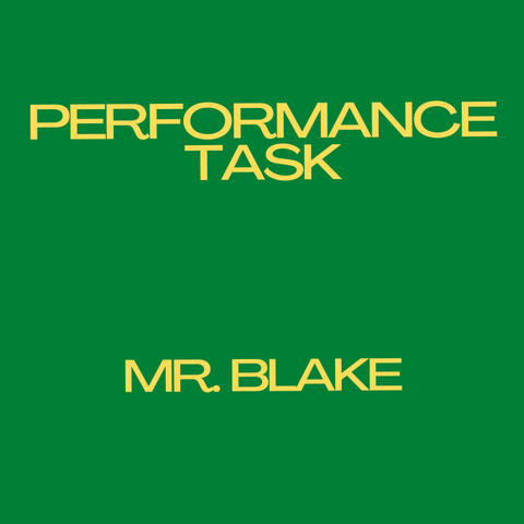 Performance Task