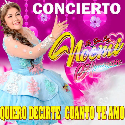 Quiero Decirte Cuanto Te Amo, Concierto
