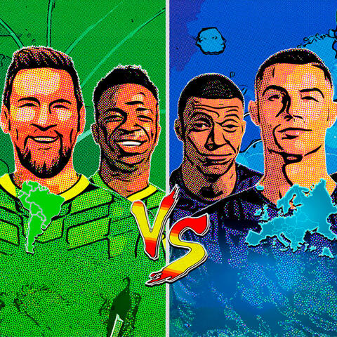 Seleção da América vs Seleção da Europa!