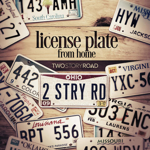 License Plate from Home
