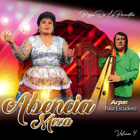 Abencia Meza Reyna de las Parranditas Vol.4 Arpa Raúl Escudero