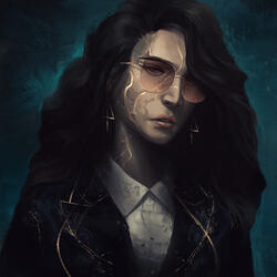 The Girl in Suit
