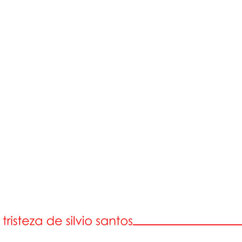 Tristeza de Silvio Santos