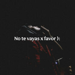 No Te Vayas X Favor