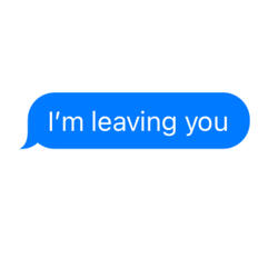 Liar, You Said You’d Stay with Me.