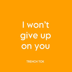 I Won’t Give up on You