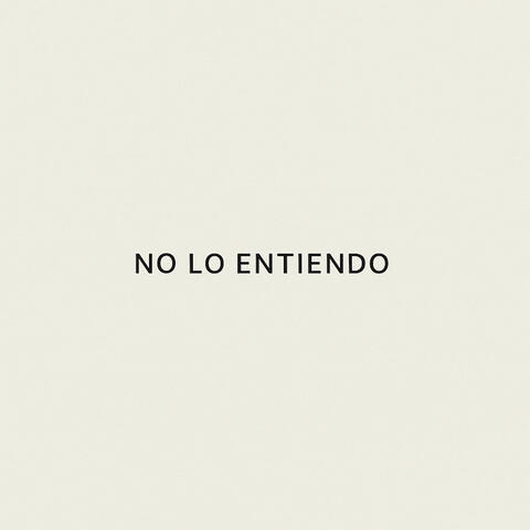No Lo Entiendo