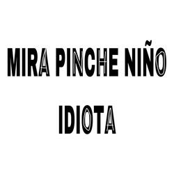 Mira Pinche Niño Idiota