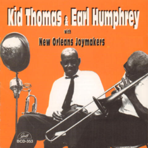 "Kid" Thomas Valentine and Earl Humphrey with New Orleans Joymakers