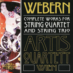 Six Bagatelles for String Quartet, Op. 9: VI. Fliebend