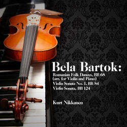 Violin Sonata No. 1, BB 84: I. Allegro appassionato