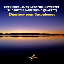 Quatuor pour Saxophones, Op. 102: Avec une sage décision - vif - assez lent - animé sans excès