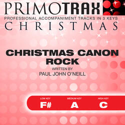 Christmas Canon Rock - (Medium Key - A - Without Backing Vocals) Performance Backing Track