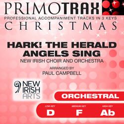 Hark the Herald Angels Sing (Medium Key - F - Orchestral Performance Backing Track)