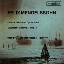 String Quartet No.4 in E Minor, Op. 44 No.2: IV. Presto agitato