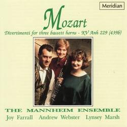 Divertimento for 3 Basset Horns, KV 439b/I No. 1 in B-Flat Major: III. Adagio