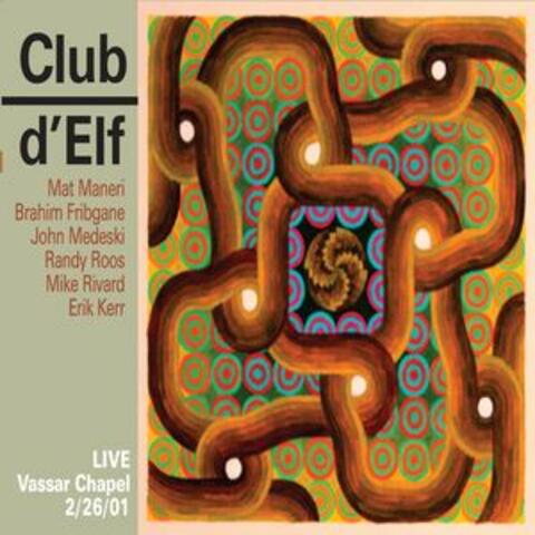 Live - Vassar Chapel, 2/26/01