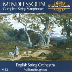 String Symphony No. 7 in D Minor, MWV N7: II. Andante
