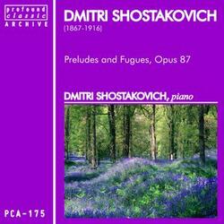 Preludes and Fugues, Op. 87: II. Andante-Adagio in E minor