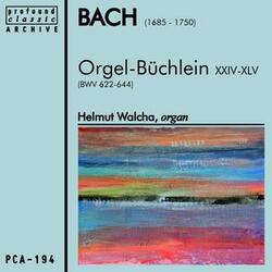 Orgel-Büchlein No. 43, Wer Nur Den Lieben Gott Lässt Walten, BWV 642