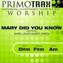 Mary Did You Know