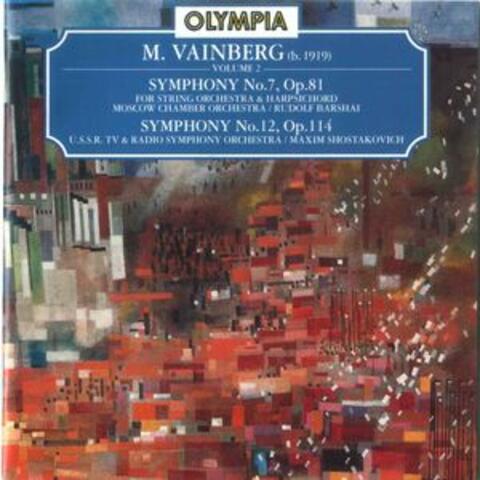 Vainberg: Symphony No. 7 & 12
