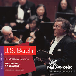 The Passion According to Saint Matthew, BWV 244: Part I, No. 5: Recitative: Du lieber Heiland du (Alto)