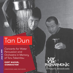 Concerto for Water Percussion and Orchestra in Memory of Toru Takemitsu: II. Andante Molto Animato