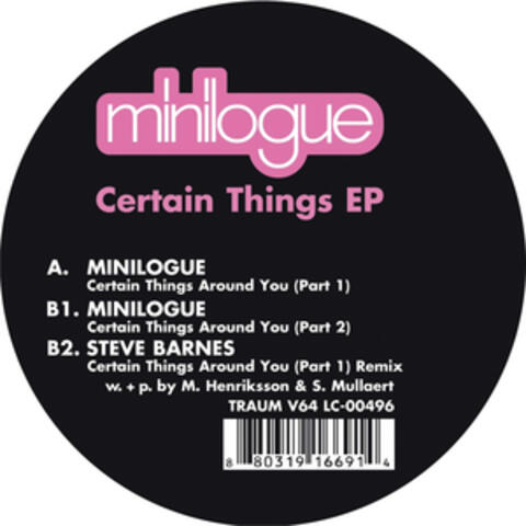 Certain Things - EP