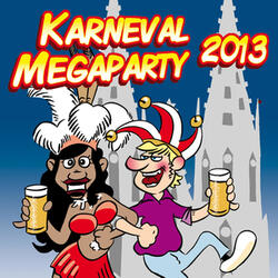 Er hat ein knallrotes Gummiboot