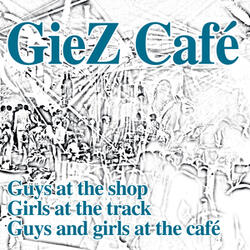 Guys and girls at the café