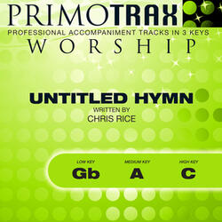 Untitled Hymn (High Key: C) (Performance Backing Track)