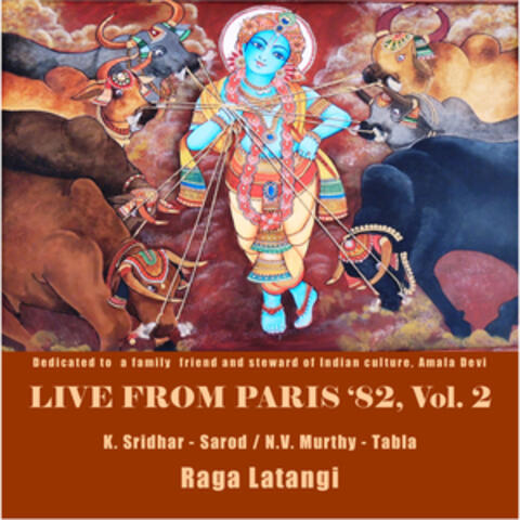 Live from Paris '82, Vol. 2 (Raga Latangi)