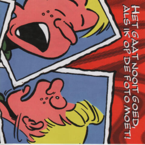 Het gaat nooit goed als ik op de foto moet