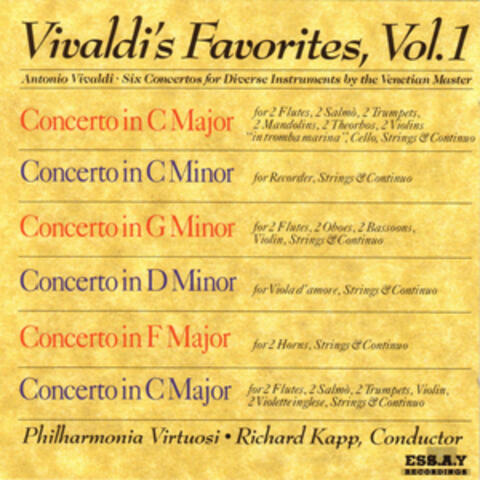 Vivaldi's Favorites, Vol. 1