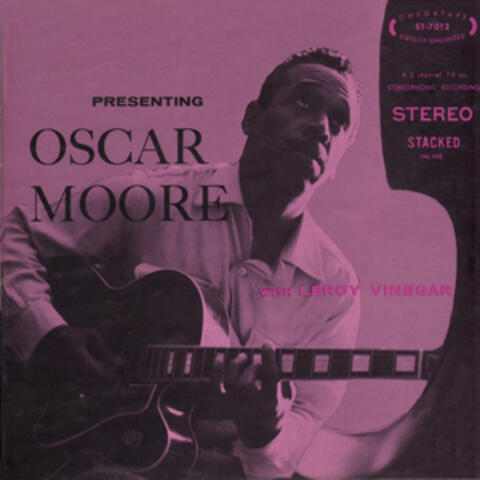 Presenting Oscar Moore with Leroy Vinegar