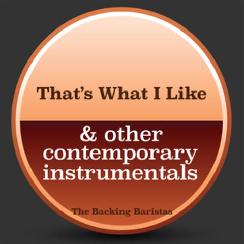 That's What I Like & Other Contemporary Instrumental Versions