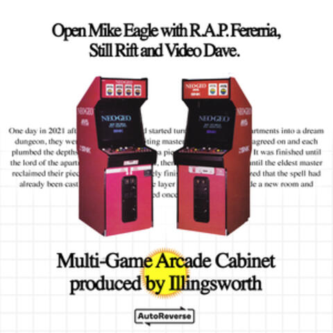 Multi Game Arcade Cabinet