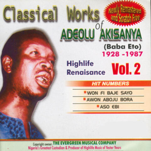 Classical Works of Adeolu Akisanya, Vol. 2