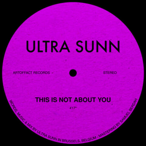 This Is Not About You