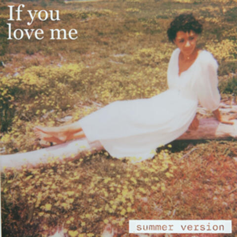 If you love me