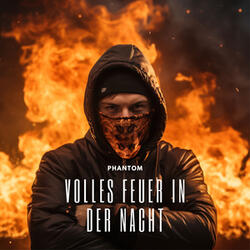 Volles Feuer In Der Nacht