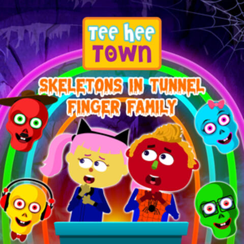 Skeletons in Tunnel Finger Family