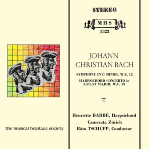 J.C. Bach: Symphony in G Minor, W.C 12 & Keyboard Concerto in E-Flat Major, W.C 59