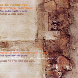 Madrigal in Memoriam Oleg Kagan, for Solo Cello