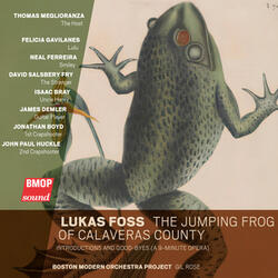 The Jumping Frog of Calaveras County: Finale. Unhappy day for Calaveras