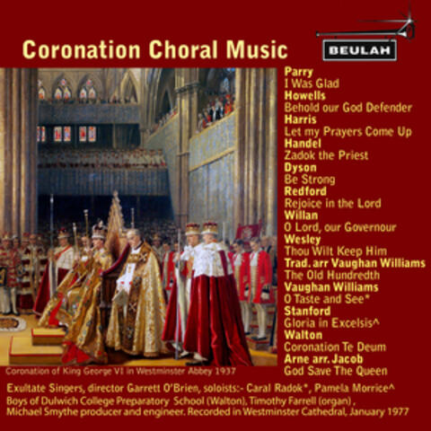 Coronation Choral Music