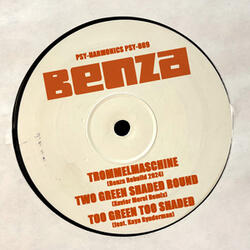 Two Green Shaded Round