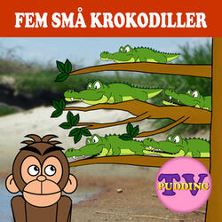 Fem små krokodiller
