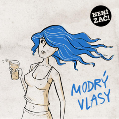 Modrý vlasy